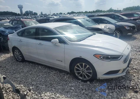 2018 Ford Fusion Se Hybrid z USA, uszkodzony, nr VIN 3FA6P0LUXJR171978